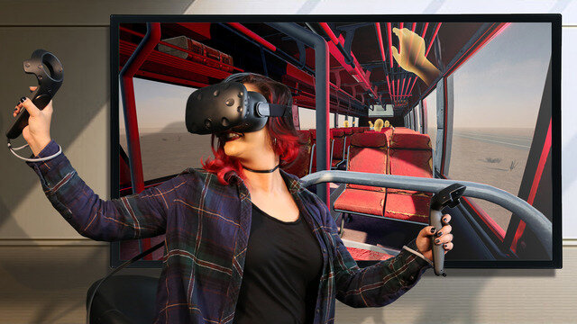 史上最悪の単調ゲームがVRに！『Desert Bus VR』Steam無料配信―リアルタイム8時間ドライブ