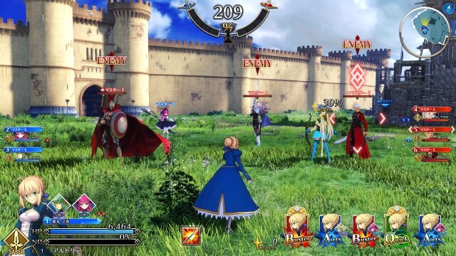 【速報】『FGO アーケード』の実機プレイ画面が公開！