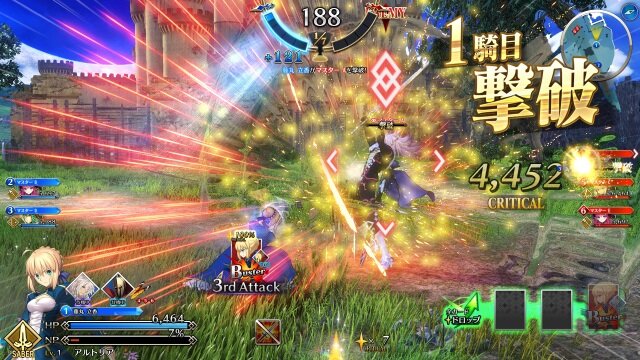 【速報】『FGO アーケード』の実機プレイ画面が公開！