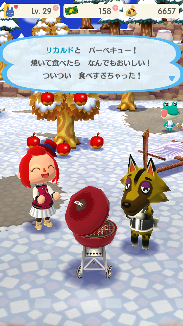 ポケ森 クール勢のキャンプ場運営日記 遂に出会えたオオカミ リカルド 重い愛にプレゼントの受取拒否 8枚目の写真 画像 インサイド