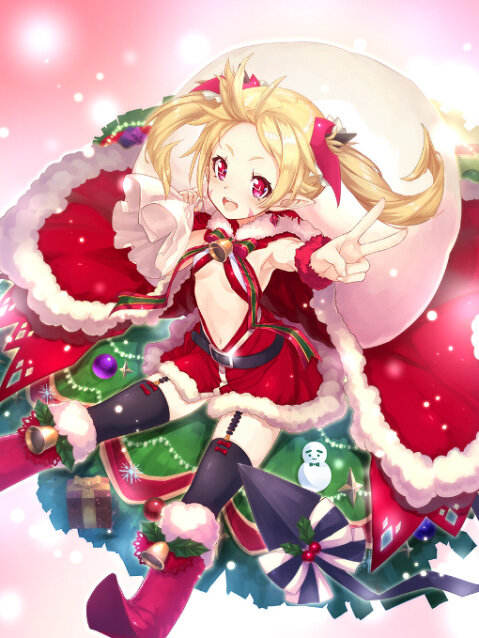 アンジュ ヴィエルジュ クリスマスイベント開催 サンタ姿の美少女たちと寒さを吹き飛ばそう 6枚目の写真 画像 インサイド