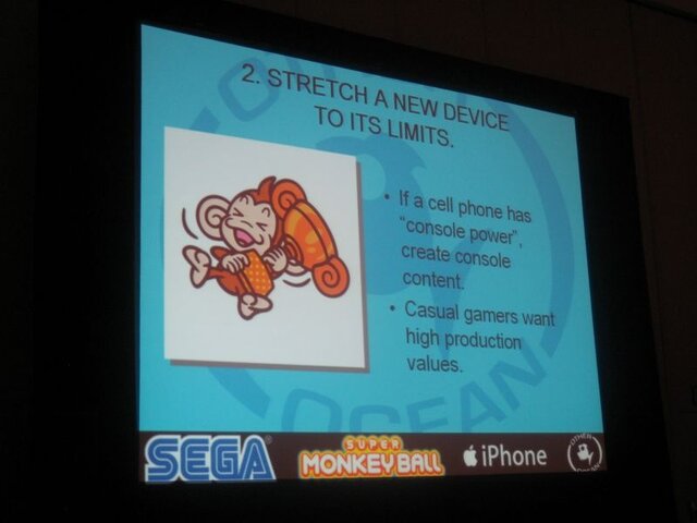 【GDC 2009】iPhone向け『モンキーボール』から得られた教訓