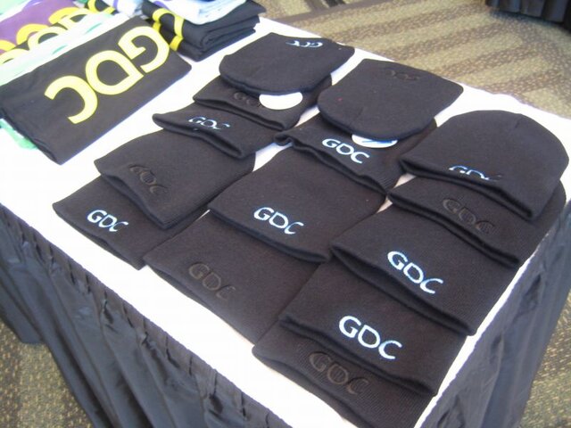 【GDC 2009】グラス、ライター、Tシャツ、GDCグッズ絶賛販売中