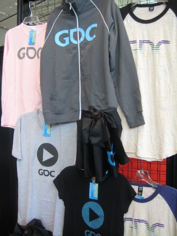 【GDC 2009】グラス、ライター、Tシャツ、GDCグッズ絶賛販売中