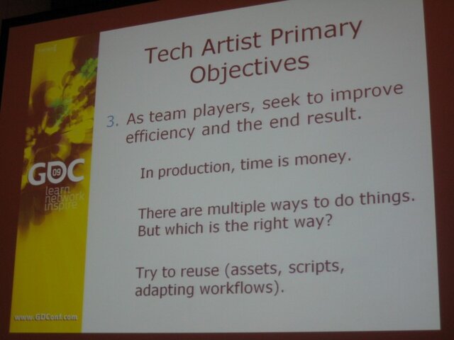 【GDC 2009】知られざる「テクニカルアーティスト」の重要性