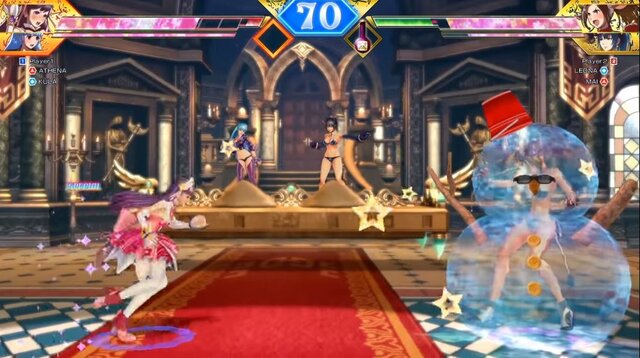 スイッチ『SNKヒロインズ Tag Team Frenzy』今夏発売―アテナが！クーラが！ 不知火舞が！ 大胆衣装で2on2対戦