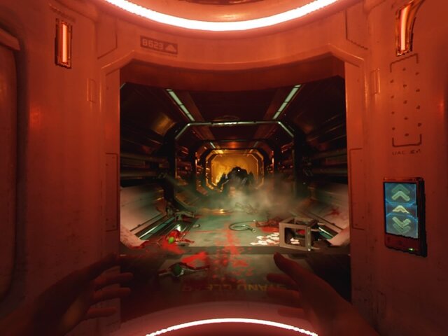 【吉田輝和のVR絵日記】『DOOM VFR』でスタイリッシュムーブおじさんになってデカいケツと戦ってきた