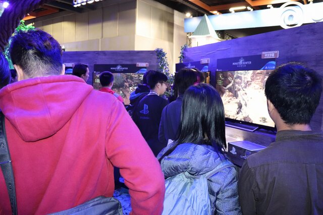 『モンハン：ワールド』に長蛇の列！狩猟解禁に沸く「PlayStation」ブースレポ【台北ゲームショウ2018】