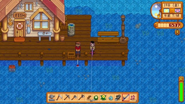 【吉田輝和】スローライフRPG『Stardew Valley』プレイ絵日記―第2話：無職おじさん、腐ったカリフラワーを抱えて徘徊する