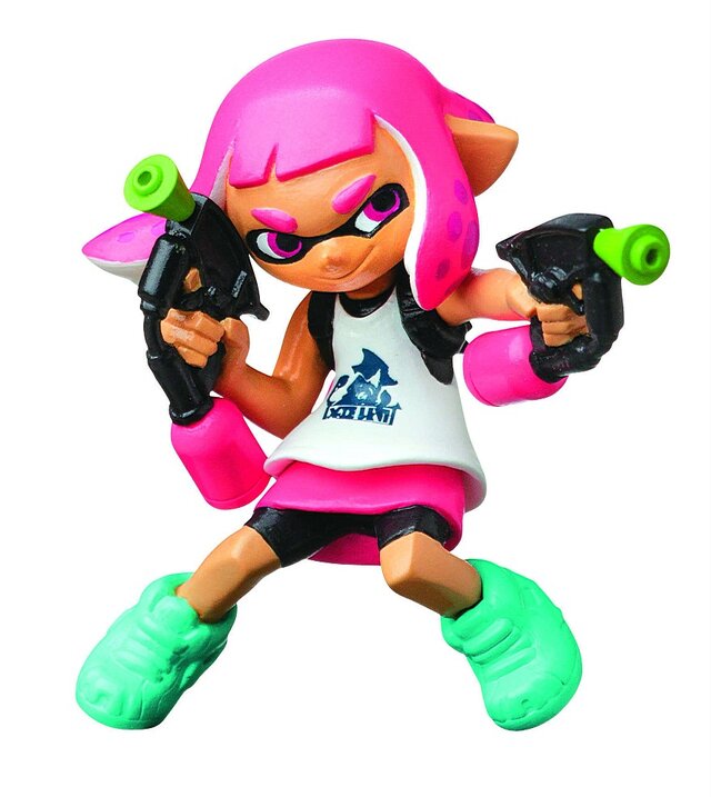 スプラトゥーン2 チョコエッグが登場 ボーイにガール ヒメやイイダもフィギュアに インサイド