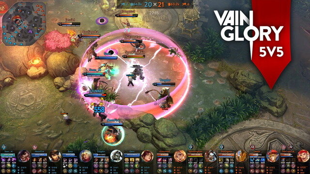 モバイルMOBA『Vainglory 5V5』全世界で配信―もはやスマホゲーの域を超越？