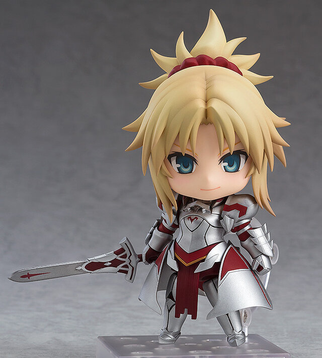 「Fate/Apocrypha」“赤”のセイバーがねんどろいど化―不貞隠しの兜も付属！