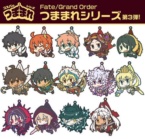 FGO』つままれシリーズ第3弾が発売決定、「Dr.ロマン」や「ぐだ子」も