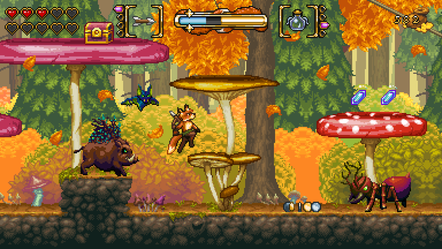 スーファミ風16-bitアクション『FOX n FORESTS』が今春登場！ 様々な名作にインスパイア