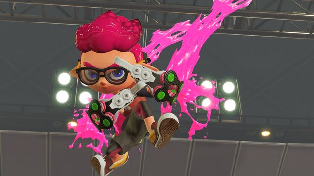 スプラトゥーン2 クアッドホッパーブラック を3月2日に追加 4連続スライドが光る 1枚目の写真 画像 インサイド