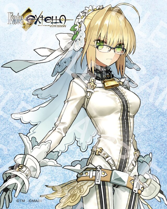 Fate/EXTELLA』コラボ眼鏡に“ネロ 束縛の花嫁衣裳ver.”と“玉藻の前”が