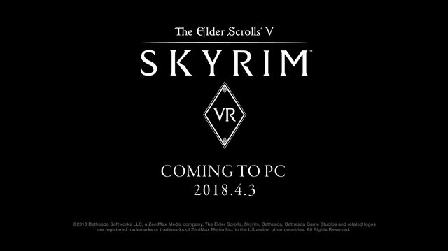 今週発売の新作ゲーム『The Elder Scrolls V: Skyrim VR』『ファンタシースターオンライン2 クラウド』他