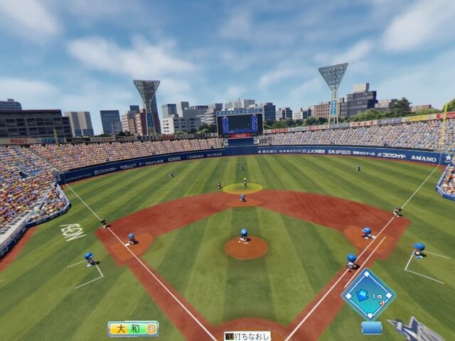 【吉田輝和のVR絵日記】『実況パワフルプロ野球2018』球場のリアル感に圧倒！太眉少女におじさんゾッコン！