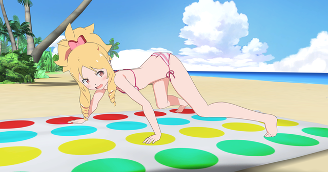 「めざましVR！お隣さんと執筆合宿 -エルフの水着編」(C)2016 伏見つかさ／ＫＡＤＯＫＡＷＡアスキー・メディアワークス／EMP (C)TechnoBlood Inc. (C)Gugenka(R)from CS-REPORTERS.INC