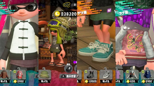 スプラトゥーン2 このギアが超かわいい10選 キュートにバトルするならこの新ギアを着よう インサイド