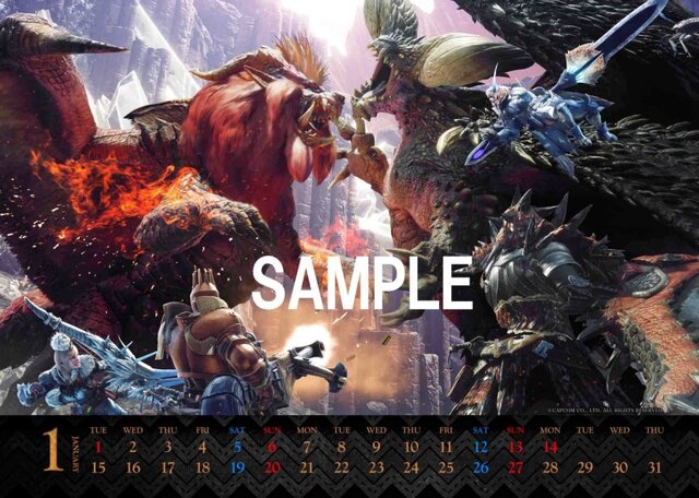 『モンハン』『ロックマン』『大神』『BASARA』のブロマイド&カレンダーがローソンのマルチコピー機で販売開始!