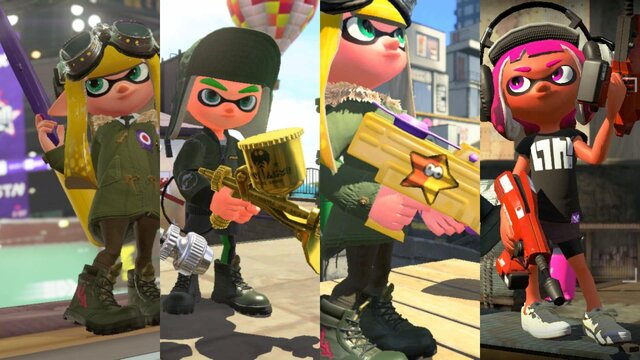 スプラトゥーン2 武器 解放