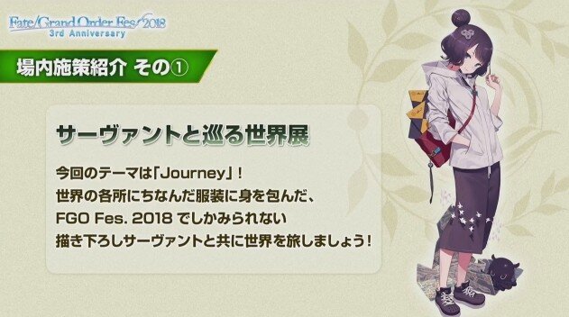 Fgo Fes 18 Main Visual Release By Takashi Takeuchi The Theme Of The Event Is Journey Inside
