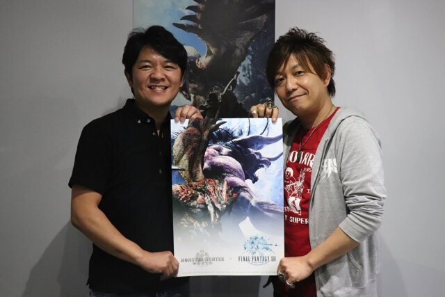 『モンハン：ワールド』になぜベヒーモス？『FFXIV』コラボの裏側を、辻本良三氏＆吉田直樹氏に訊く【E3 2018】