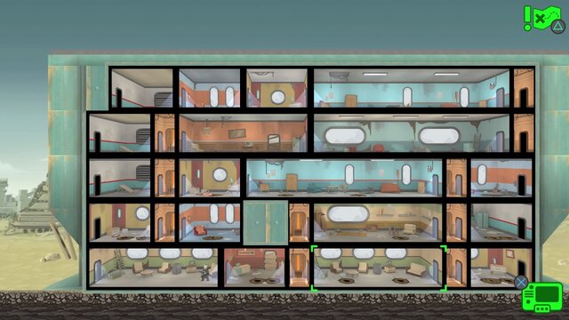 【吉田輝和の絵日記】PS4版『Fallout Shelter』で地下シェルターを運営！トゲ付き肩パッドはいらなかった…