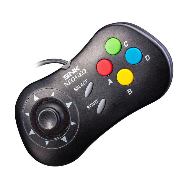 NEOGEO mini」周辺機器をチェック! 専用コントローラーや本体に貼る