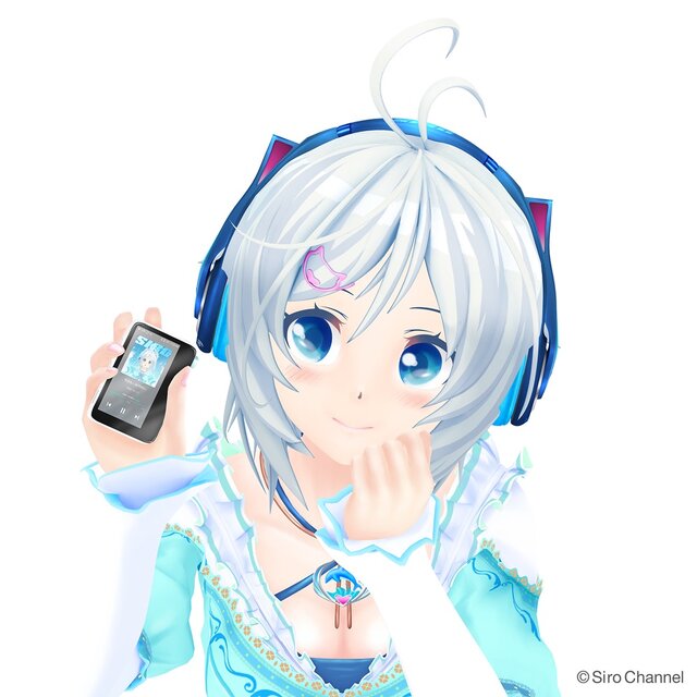 「電脳少女シロ」が音楽プレーヤー 「CT10」をドキドキデート動画で紹介？