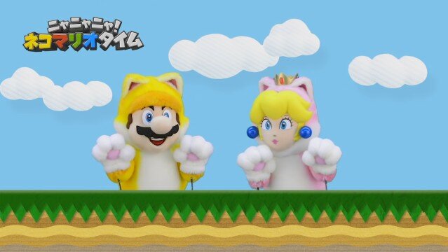 「ニャニャニャ！ ネコマリオタイム」『進め!キノピオ隊長』や『マリオテニス エース』をネコマリオたちが徹底チェック