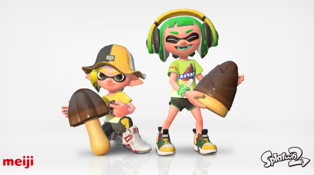 スプラトゥーン2 あの戦いが再び きのこの山 Vs たけのこの里 フェス開催決定 2枚目の写真 画像 インサイド