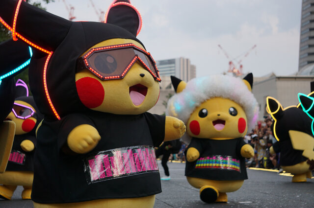 1 500匹以上のピカチュウが今年も横浜で大量発生チュウ イーブイも世界発の大行進を披露 フォトレポ 4枚目の写真 画像 インサイド