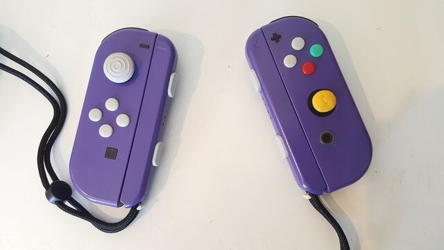 海外ファンがゲームキューブ風カスタムのスイッチJoy-Conを公開！あまりにもそっくり…