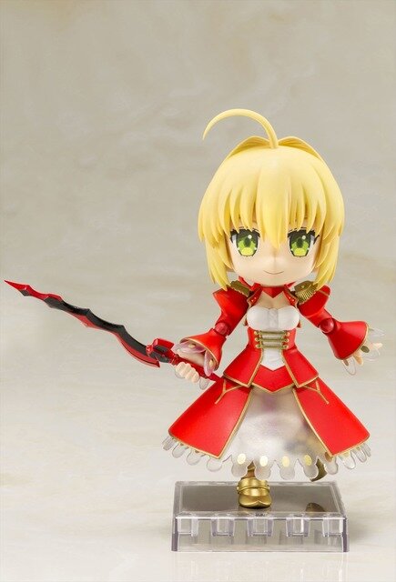 「キューポッシュ Fate/EXTRA Last Encore セイバー」5,500円（税抜）(C)TYPE-MOON / Marvelous, Aniplex, Notes, SHAFT