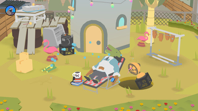 穴があらゆる物を飲み込んでいく物理パズル『DONUT COUNTY』配信開始！