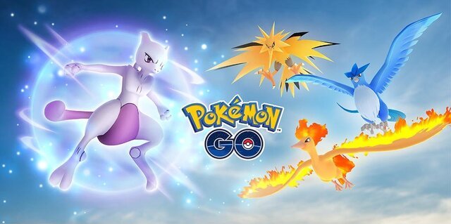 『ポケモンGO』フリーザー・サンダー・ファイヤーや、ミュウツーが登場する「ウルトラボーナスイベント」開催決定!