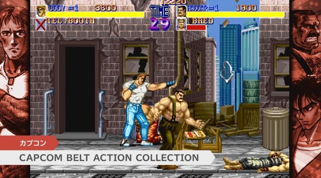スイッチ カプコン ベルトアクション コレクション 発表 ファイナルファイト など5タイトルに加え 初移植 パワード ギア バトルサーキット も インサイド