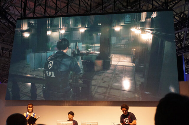 『バイオハザード RE:2』ステージレポ─手に汗握る実機プレイに会場の視線も釘付け【TGS2018】