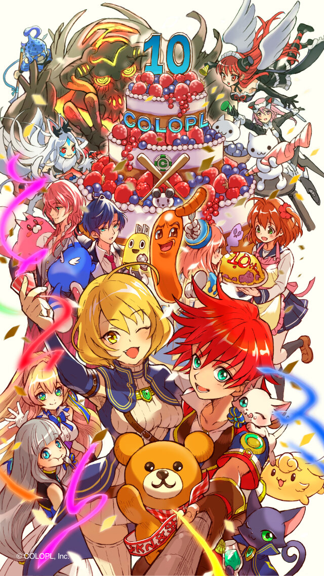 今日でコロプラ創立10周年！特設サイトや企業CMの公開、運営アプリ内で記念クエストを実施