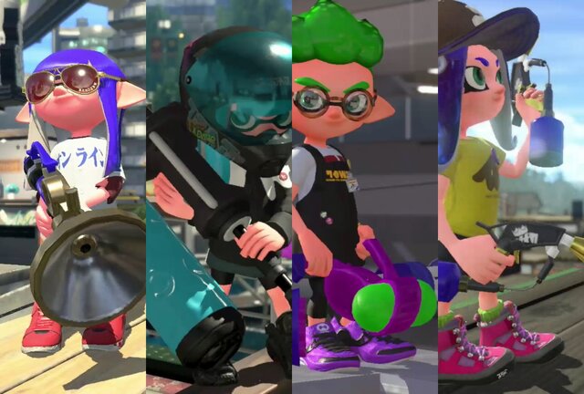 『スプラトゥーン2』Ver.4.1.0の注目ブキ10選！塗り性能変化でナワバリに嵐が巻き起こる!?