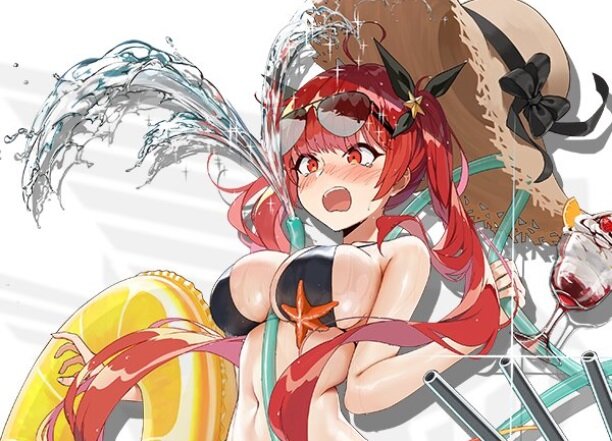 『アズールレーン』軽巡洋艦「ホノルル」の水着衣装が公開―ハレンチないたずら被害の真っ最中！？