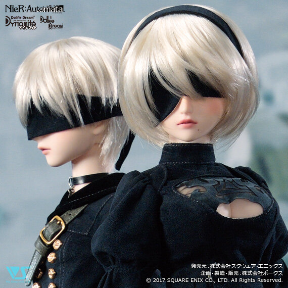 『ニーア オートマタ』2B、9S「ドルフィードリーム」ドールの詳細ページ公開！―ゴーグルの下の素顔も確認可能