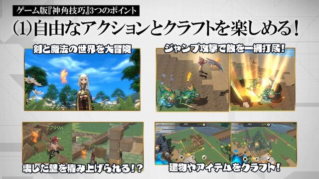 スクエニ新作 神角技巧と11人の破壊者 は 破壊と創造 がテーマのクラフトrpg インサイド