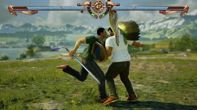 【吉田輝和の絵日記】『ソウルキャリバーVI』深夜のテンションで強烈中年キャラを作りまくる