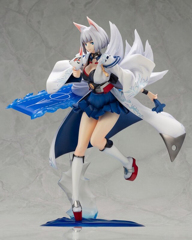 『アズールレーン』空母「加賀」が1/7スケールフィギュアになって登場！「指揮官、そんなに見つめたら、お前をつい食べたくなるぞ」