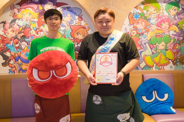 「ぷよクエカフェ2018」が11月5日より開催！総合プロデューサーがコラボカレーとインスタ枠にご満悦