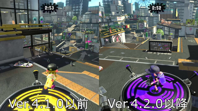 『スプラトゥーン2』「バッテラストリート」は工事でどう変わった!?ガチエリアは衝撃的な変化が！