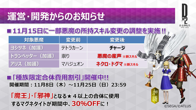 『Ｄ×２ 真・女神転生 リベレーション』新たな悪魔やストーリー7章の内容が明らかに！生放送まとめ